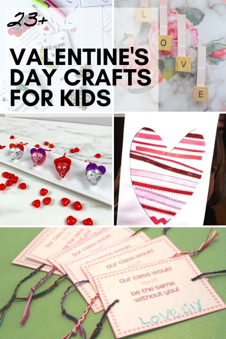 23+ Easy Valentine’s Day Crafts For Kids