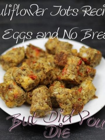 How To Make Keto Cauliflower Tots