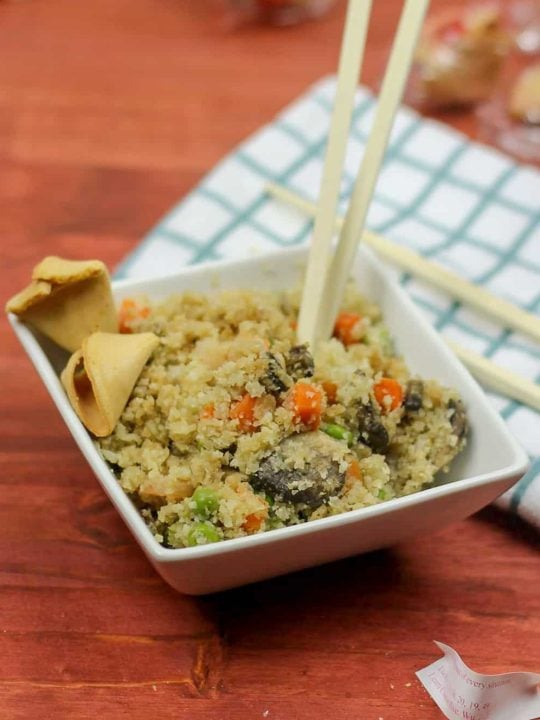 Cauliflower Fried Rice Recipe with Shrimp