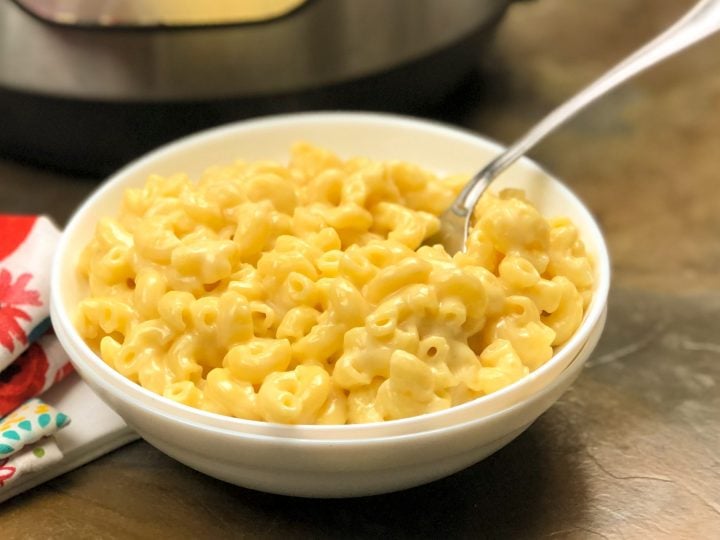 Instant pot mac and cheese with cream discount cheese