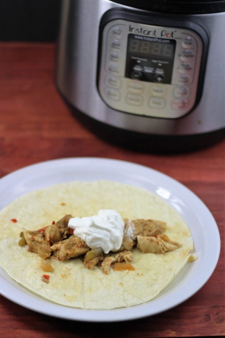 Instant Pot Chicken Fajitas