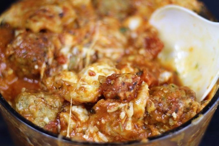 Instant Pot Meatball Bubble Up