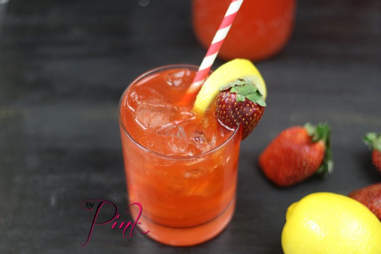 Fermented Strawberry Lemon-aid Soda