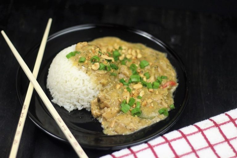 Instant Pot Thai Peanut Chicken