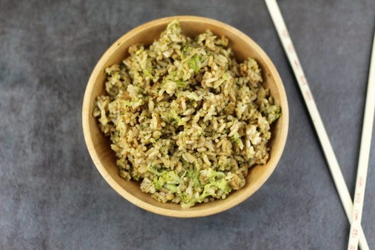 Instant Pot Asian Inspired Broccoli Rice