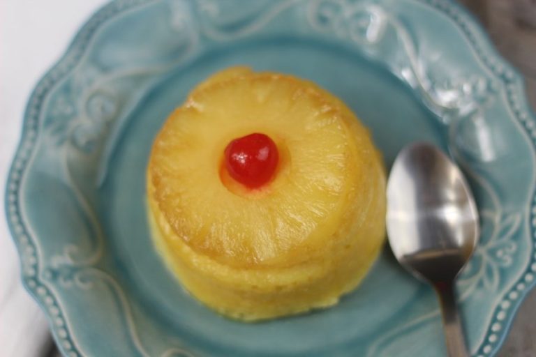 Instant Pot MIni Pineapple Upsidedown Cake