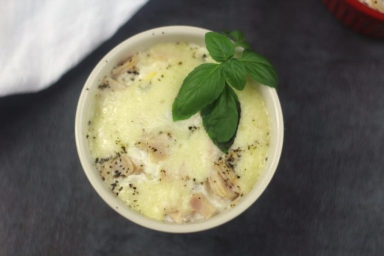 Instant Pot Tomato, Basil, and Mozzarella Egg Cups