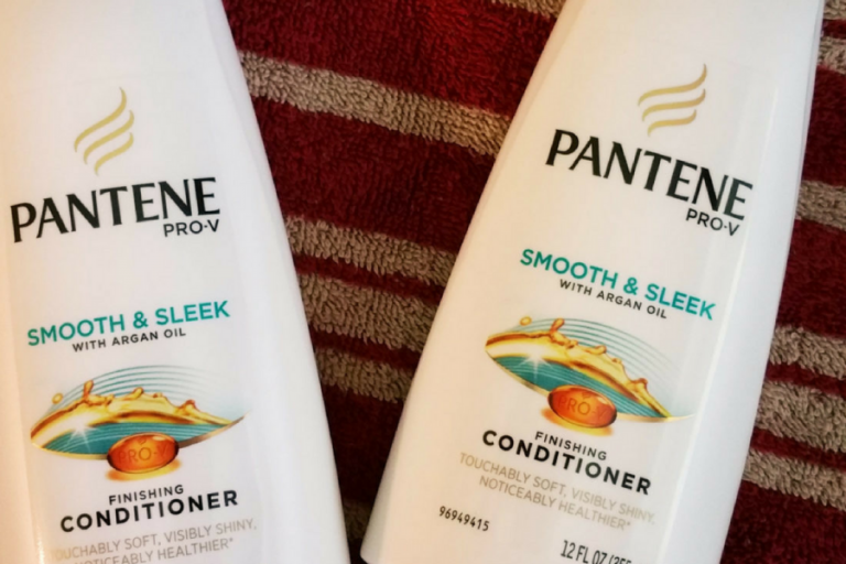 Co-Washing With Pantene Smooth & Sleek Conditioner