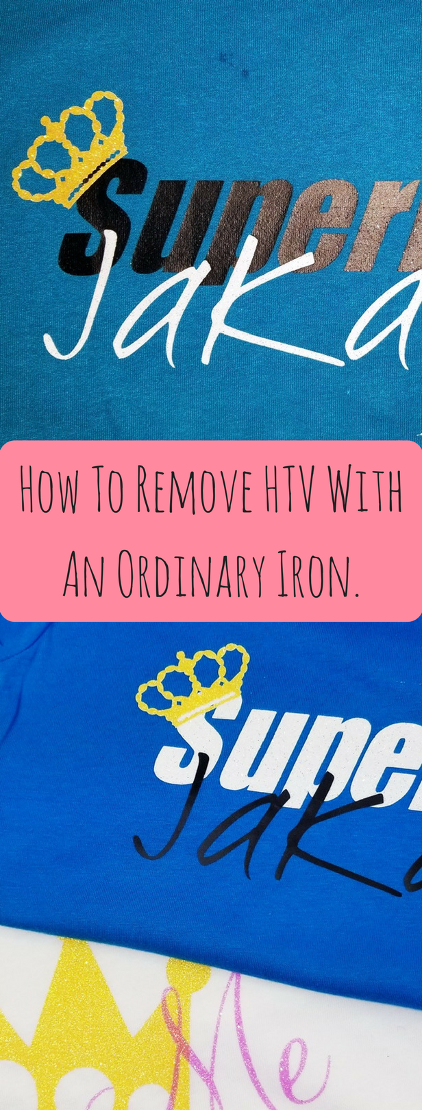 How To Remove Vinyl From A Shirt With Video By Pink