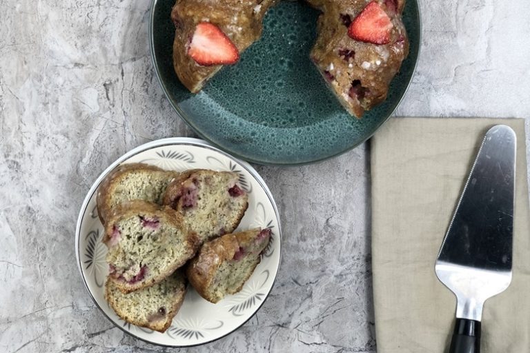 Air Fryer Strawberry Banana Bread Recipe the most magical things on earth include strawberries and bananas. I mean think about that breakfast smoothie you had with the strawberries and bananas, it was great, wasn't it. This bread was almost orgasmic, can I say that?