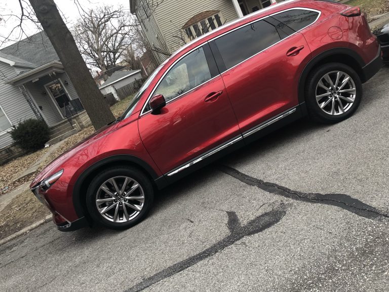 If you are on the hunt for a perfect crossover that not only works great for hauling kids, traveling safe but also offers that stylish vibe, then the Mazda CX-9 is the vehicle for you. When I laid eyes on this beauty, I think my heart skipped a beat.