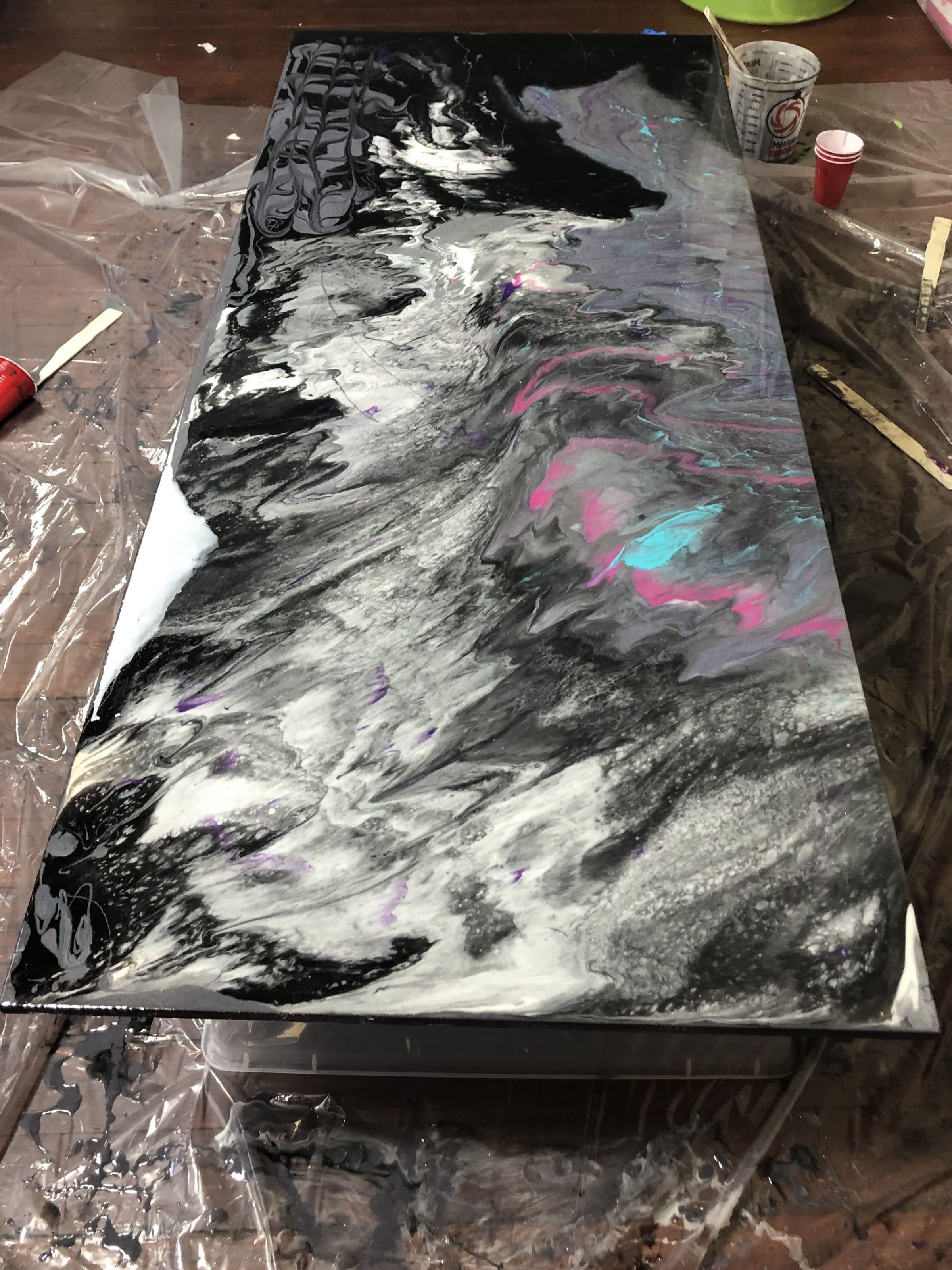 Diy Epoxy Countertops By Pink