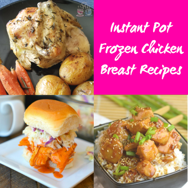 Forget to thaw chicken for dinner? That is okay, I bet you didn't know you could cook frozen chicken breast in the instant pot, feast your eyes on these fantastic Instant Pot Frozen Chicken Breast Recipes below. The Instant Pot is hands down one of the most popular kitchen gadgets right now. #chicken #chickenbreast #frozenchicken #recipes