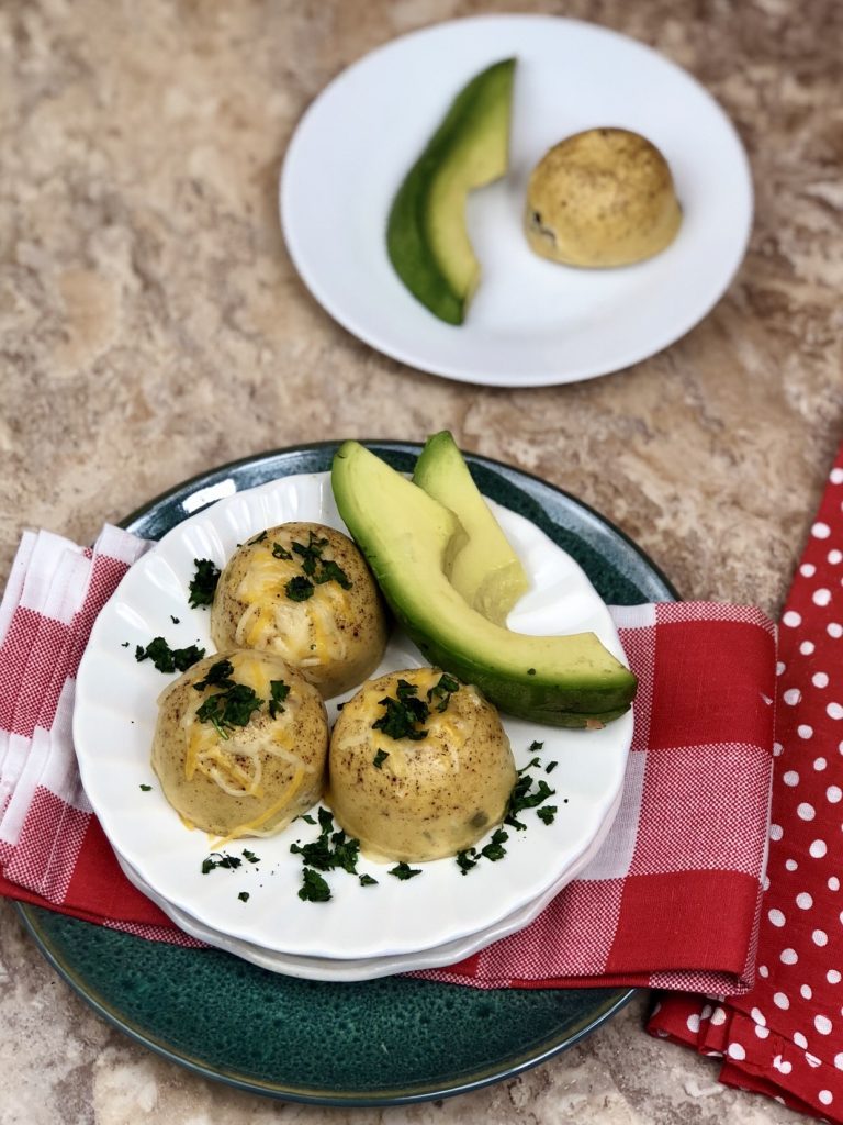 Ever since Starbucks came out with their sous vide egg bites, I have been duplicating them. I love eating protein for breakfast, it helps me to get my day off to the right start. And with avocado being a fruit, I get all the food groups! Today I made Southwest Pico Avocado Instant Pot Egg Bites, Low Carb, Keto (Starbucks Copycat), they were amazing! As soon as I tasted the first one, I said to myself, "self you need to put this one up on the blog!" There are only 3 net grams of carbs in avocado, so you could easily add more to this recipe and the whole thing would be pretty low in carbohydrates.