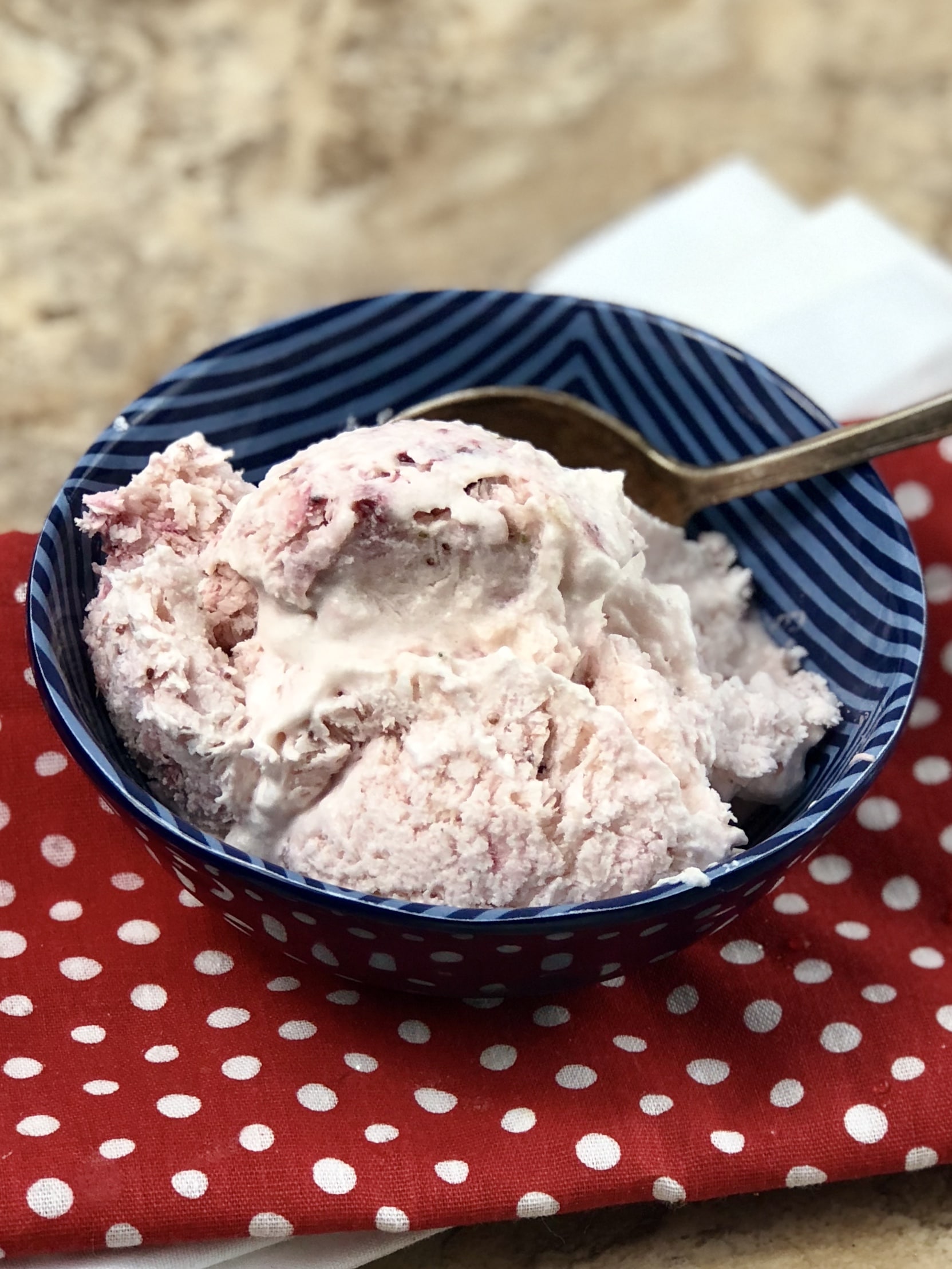 Keto strawberry ice online cream maker