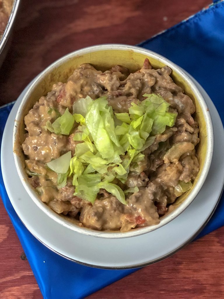 Low Carb Cheeseburger Casserole