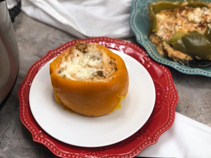 Low Carb Pizza Stuffed Peppers Recipe