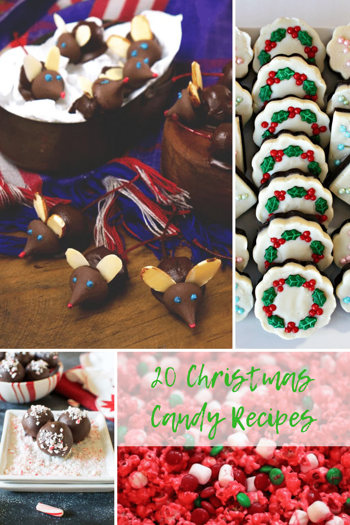 I know I love a tasty Christmas candy, and I wanted to share a handful of my favorite Christmas candy recipes with you guys!