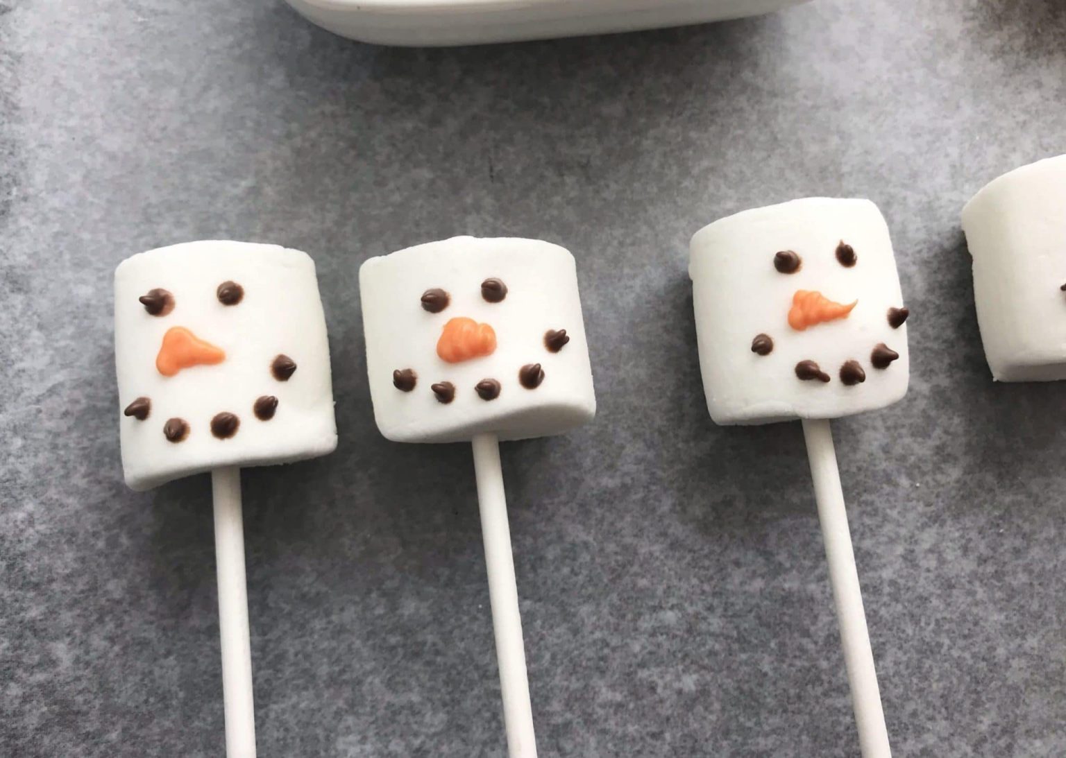 Do You Want To Build A Snowman? Marshmallow Snowman Recipe ⋆