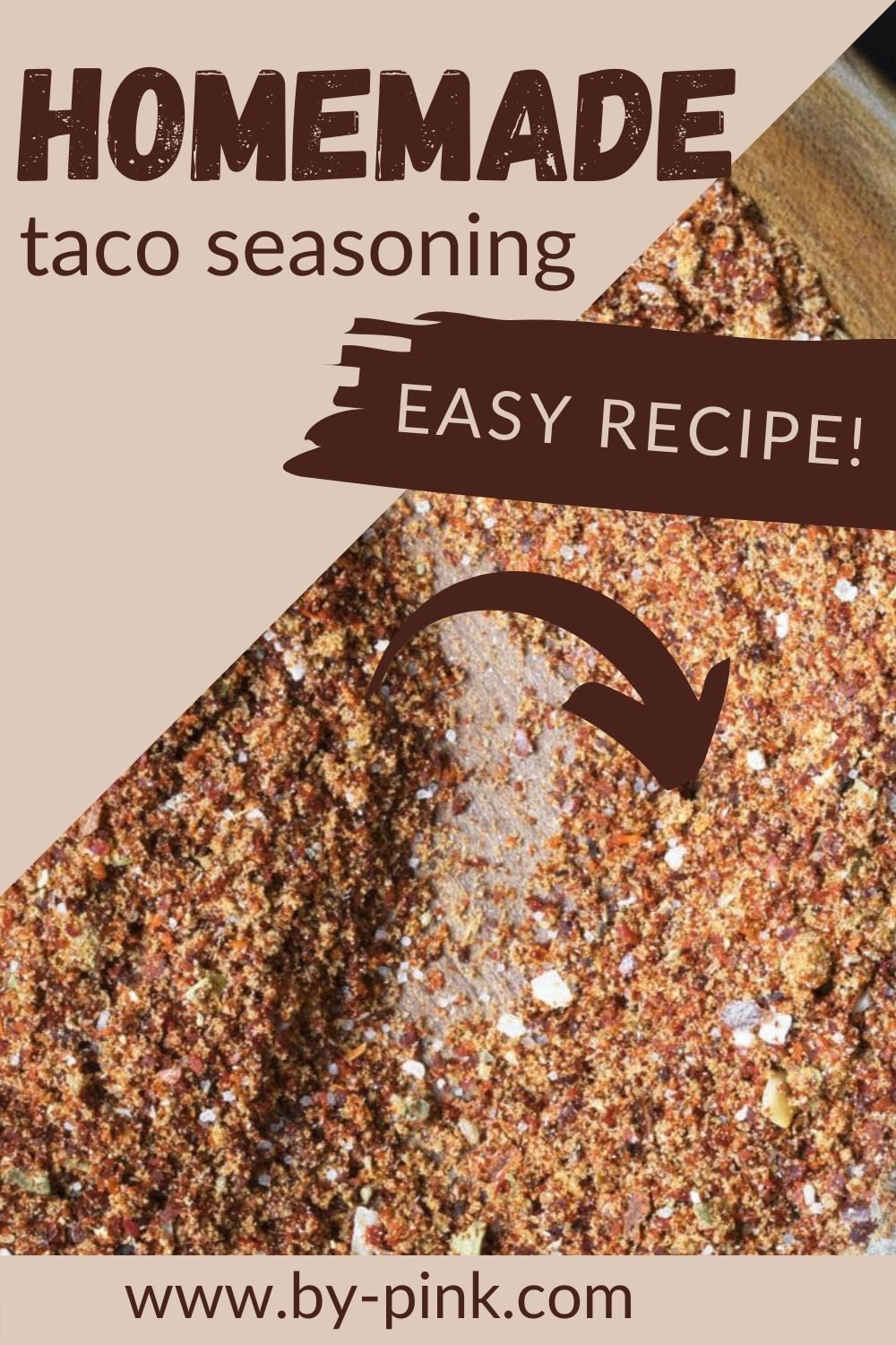 Homemade Old El PasoTaco Seasoning Recipe ⋆ by Pink