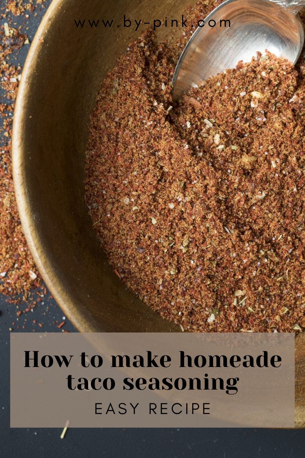 Homemade Old El PasoTaco Seasoning Recipe ⋆ by Pink