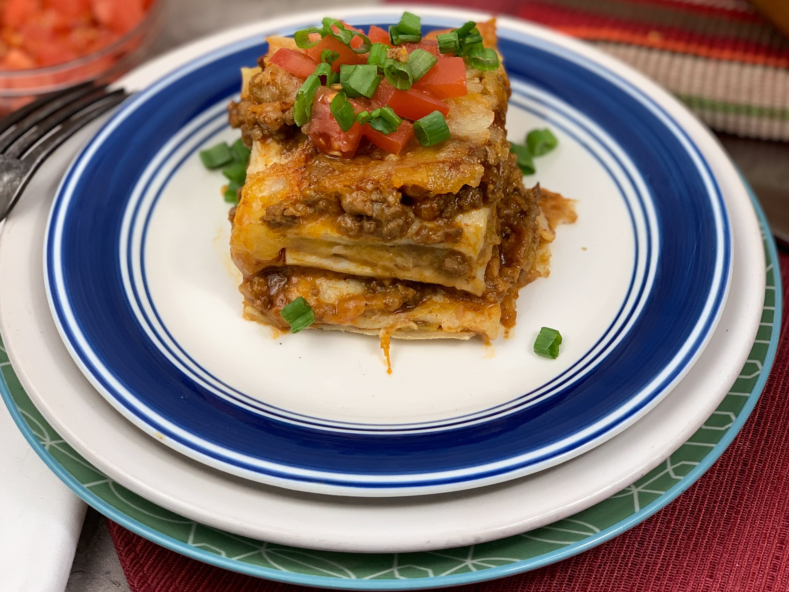 This Mexican Lasagna Recipe is an amazing way to switch up taco Tuesday. Mexican Lasagna is a great infusion of Mexican spices and flavors that your family will love! #mexicanfoodrecipes #mexican #mexicanfood #lasagna #airfryer #tacotuesday #taco This Mexican Lasagna Recipe is an amazing way to switch up taco Tuesday. Mexican Lasagna is a great infusion of Mexican spices and flavors that your family will love! #mexicanfoodrecipes #mexican #mexicanfood #lasagna #airfryer #tacotuesday #taco