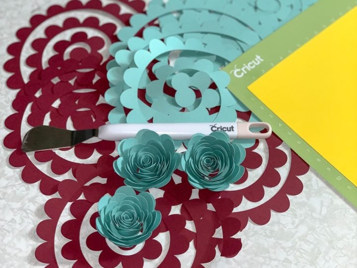 How To Make A Paper Rose Free Rolled Flower Template