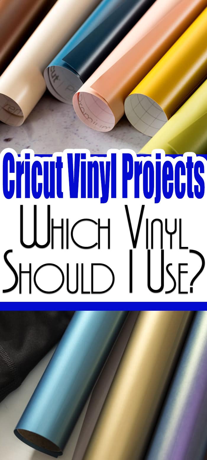 Cricut Vinyl Projects Which Vinyl Should I Use ⋆ by Pink