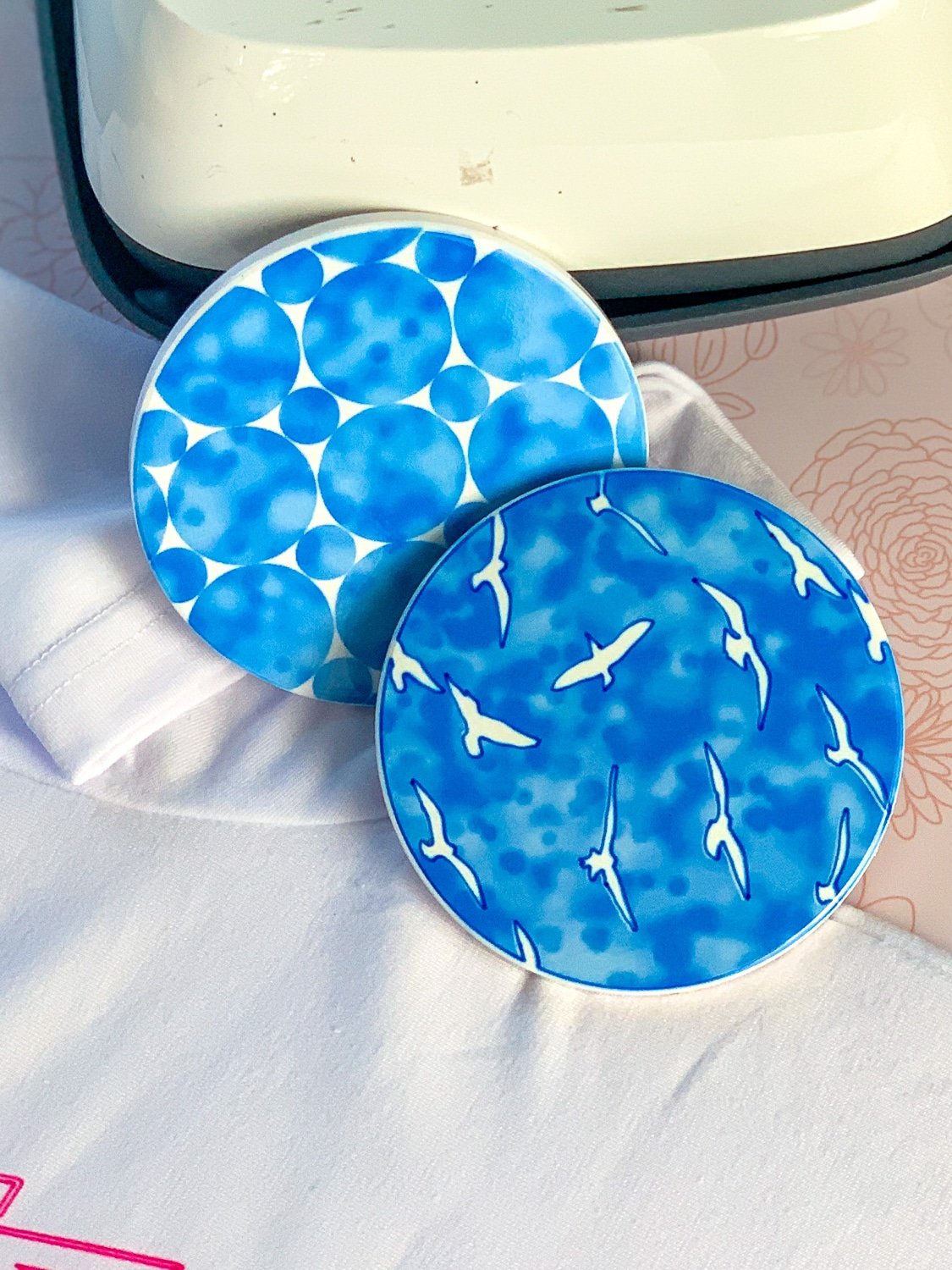 Infusible Ink Pens with Ceramic Coasters 