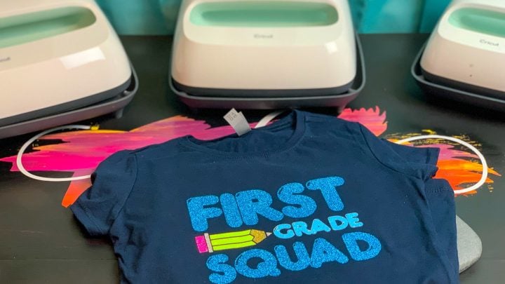 First Grade Squad Shirt + Free Cut File