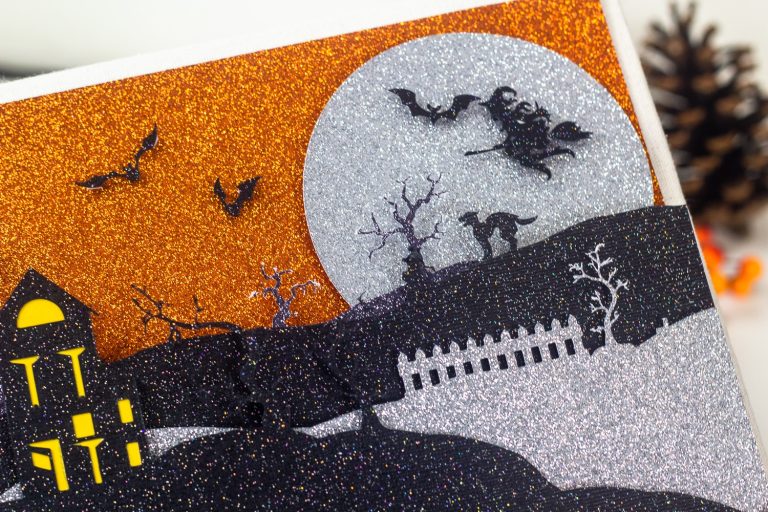 Halloween Scene With Free SVG