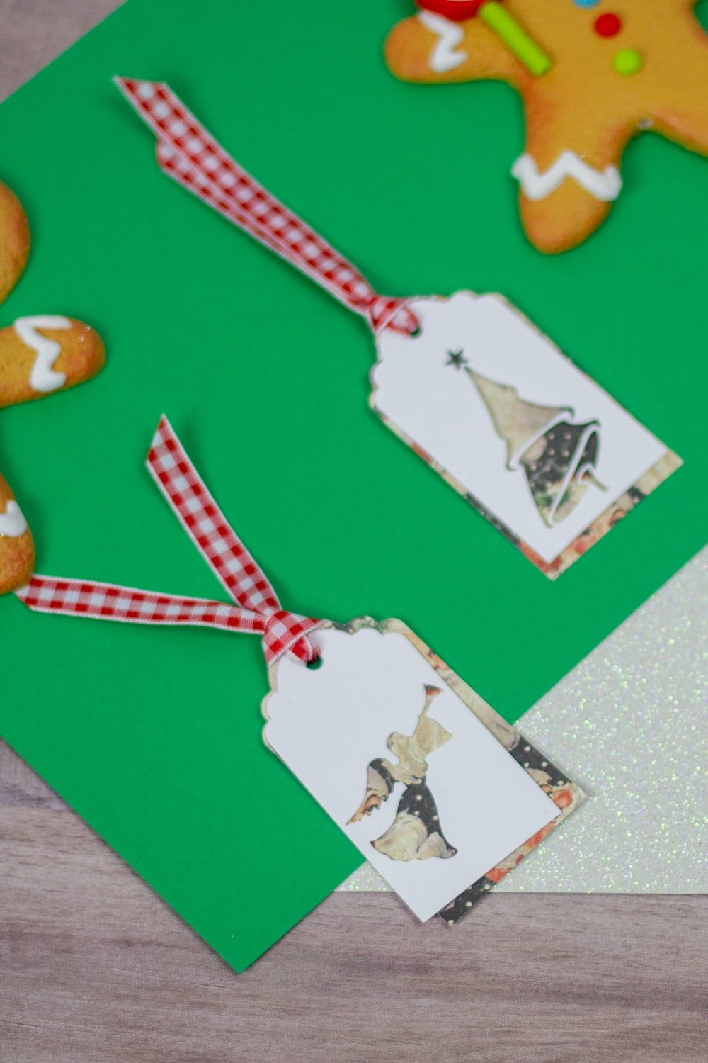 Easy Christmas Gift Tags With Free Svg By Pink