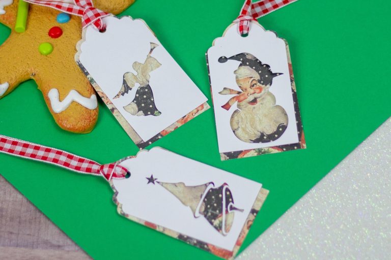 Easy Christmas Gift Tags with Free SVG