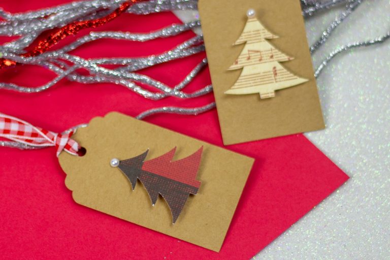Simple Christmas Tree Gift Tag