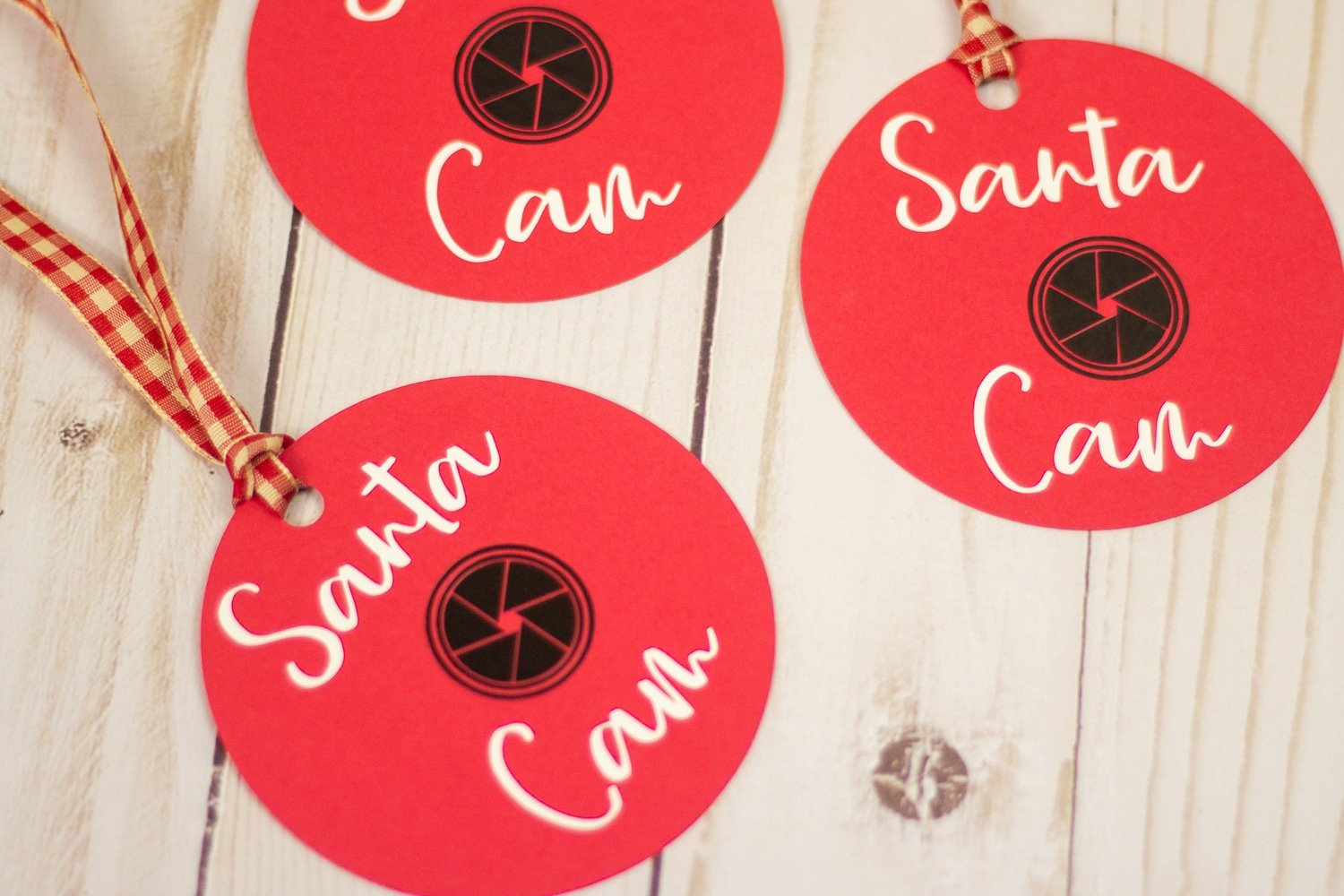 Download Santa Cam Ornament Paper Craft By Pink Yellowimages Mockups