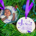 baby first christmas gift ornament