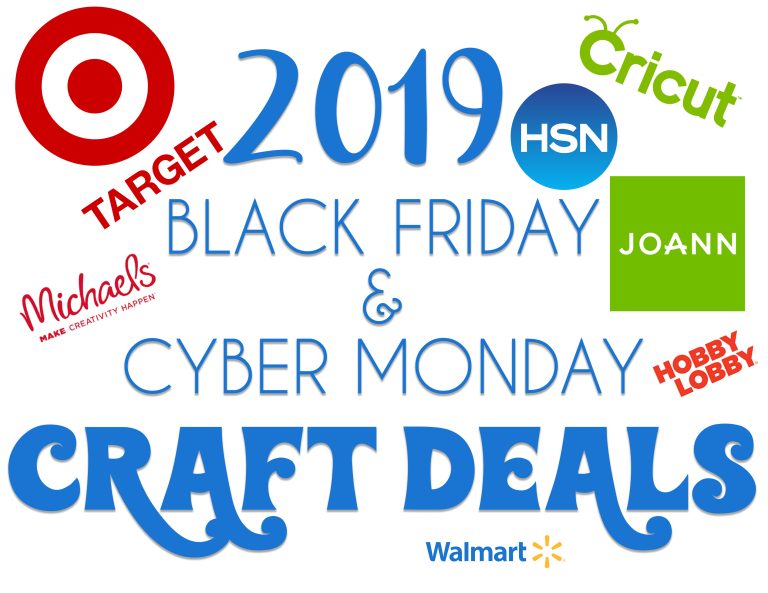 Black Friday 2019 For Cricut Crafters