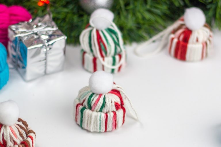 Winter Hat DIY Christmas Ornaments