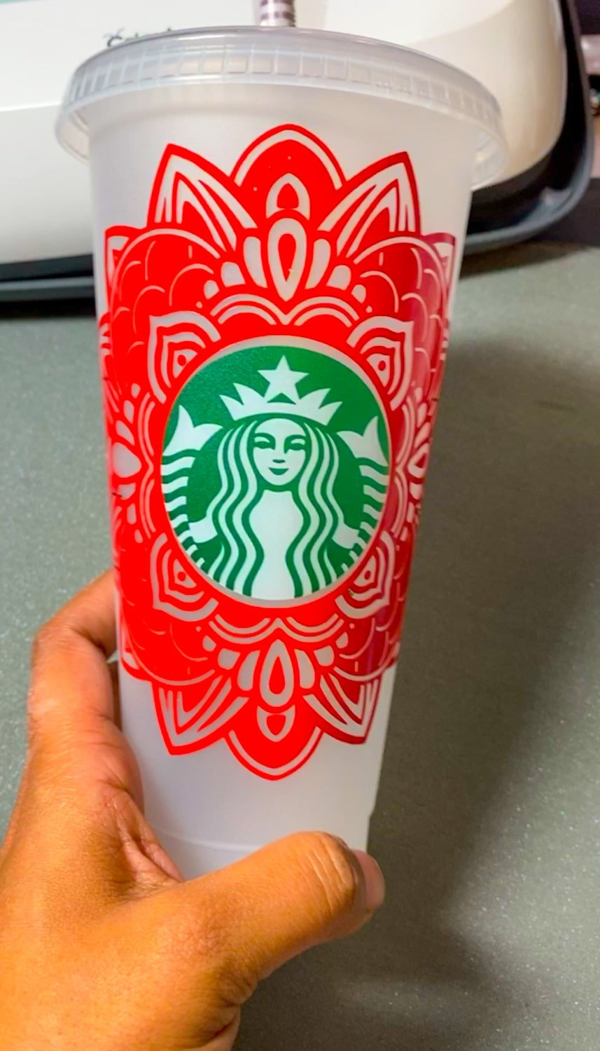 Download Mandala SVG For A Custom Starbucks Cup ⋆ by Pink