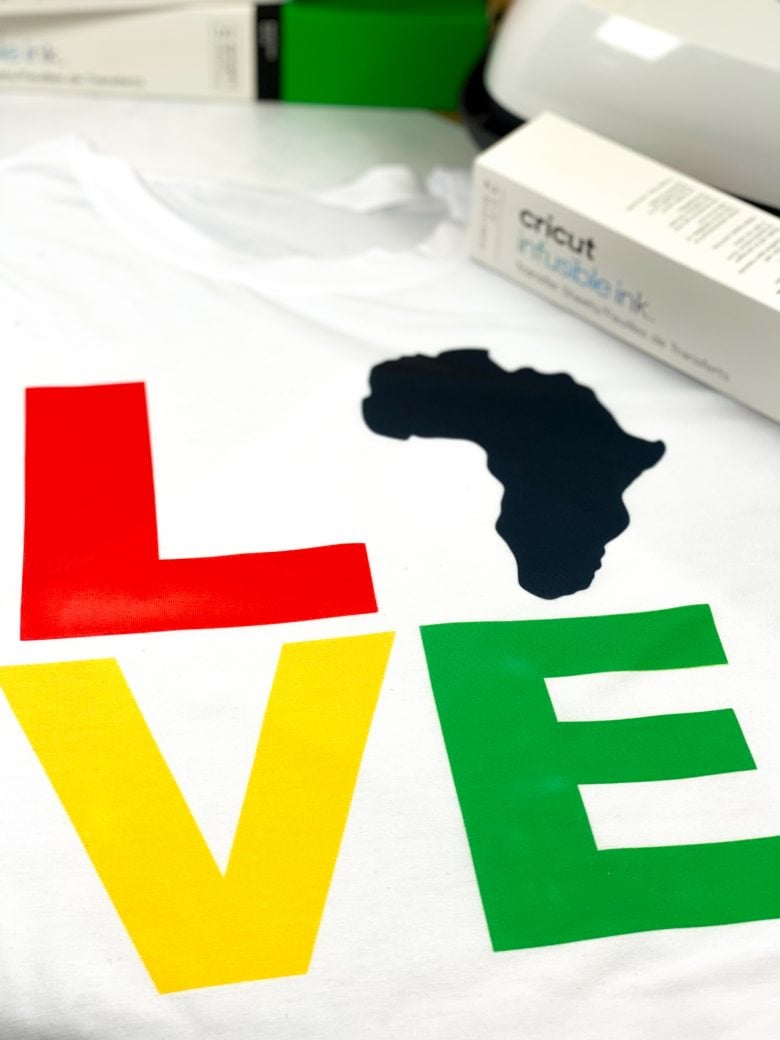 CRICUT FOR BEGINNERS: HOW TO MAKE A LAYERED BLACK HISTORY T-SHIRT 