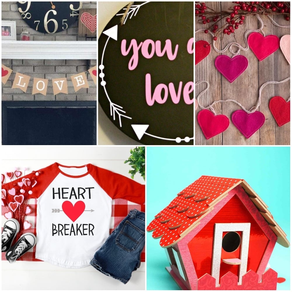 15 Epic Cricut Valentines Day Crafts ⋆ By Pink