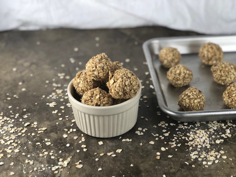 easy snack recipe peanut butter protein balls