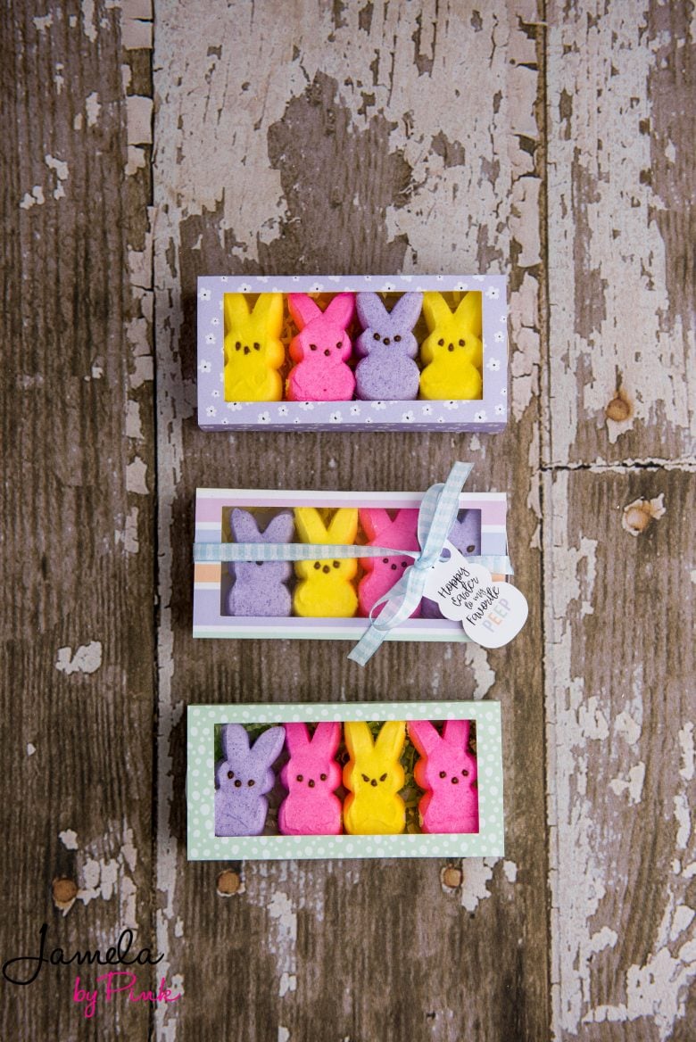 Download Adorable Cricut Peeps Bunny Treat Box plus Free SVG File ...