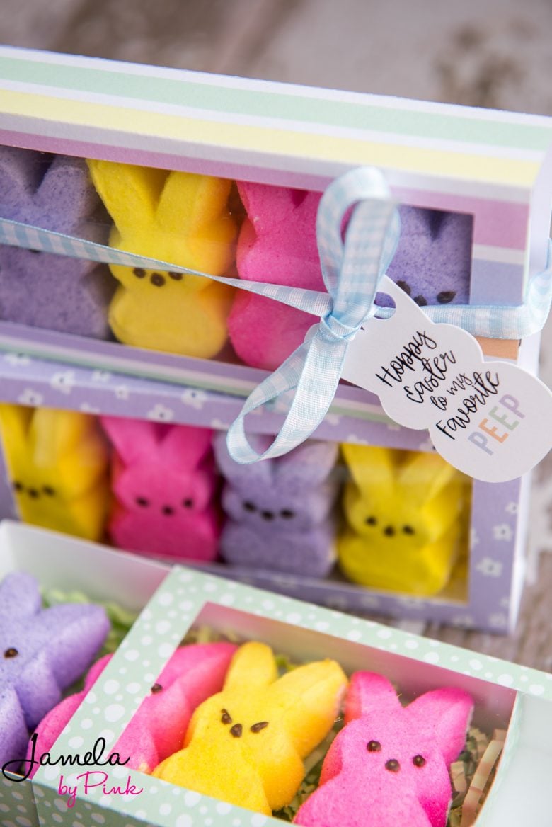 Download Adorable Cricut Peeps Bunny Treat Box plus Free SVG File ...