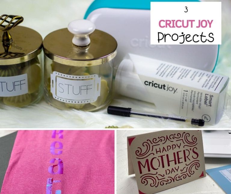 3 Three Really Easy Little Cricut Joy Projects