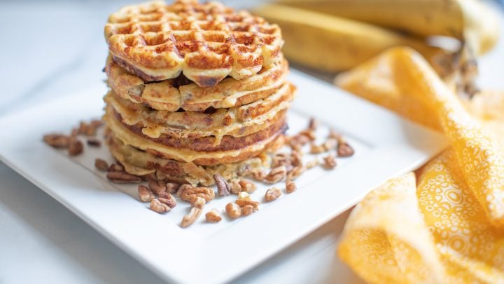 Brown Butter Pecan Chaffle