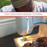 How To Make A Face Mask + Free Cricut Mask Pattern ⋆ by Pink