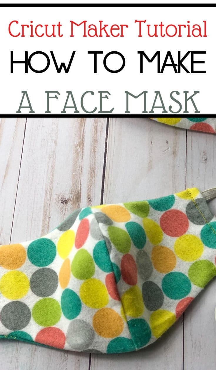 How To Make A Face Mask + Free Cricut Mask Pattern ⋆ by Pink