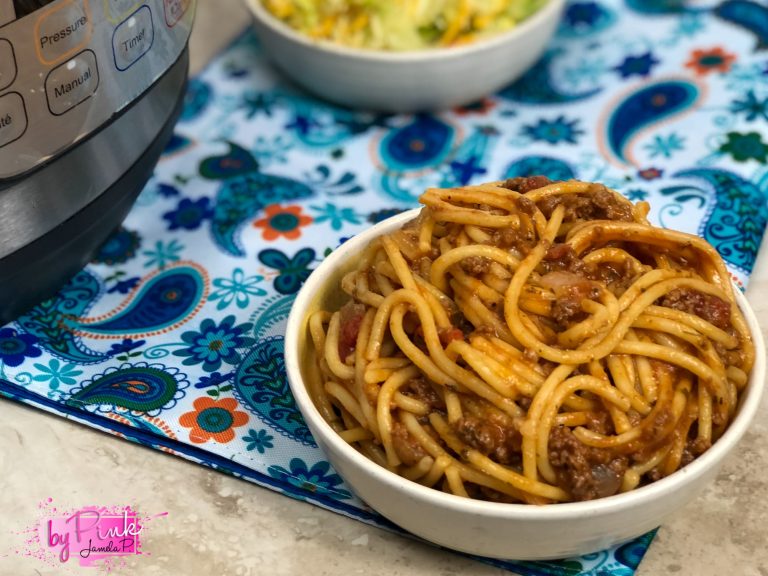 instant pot spaghetti