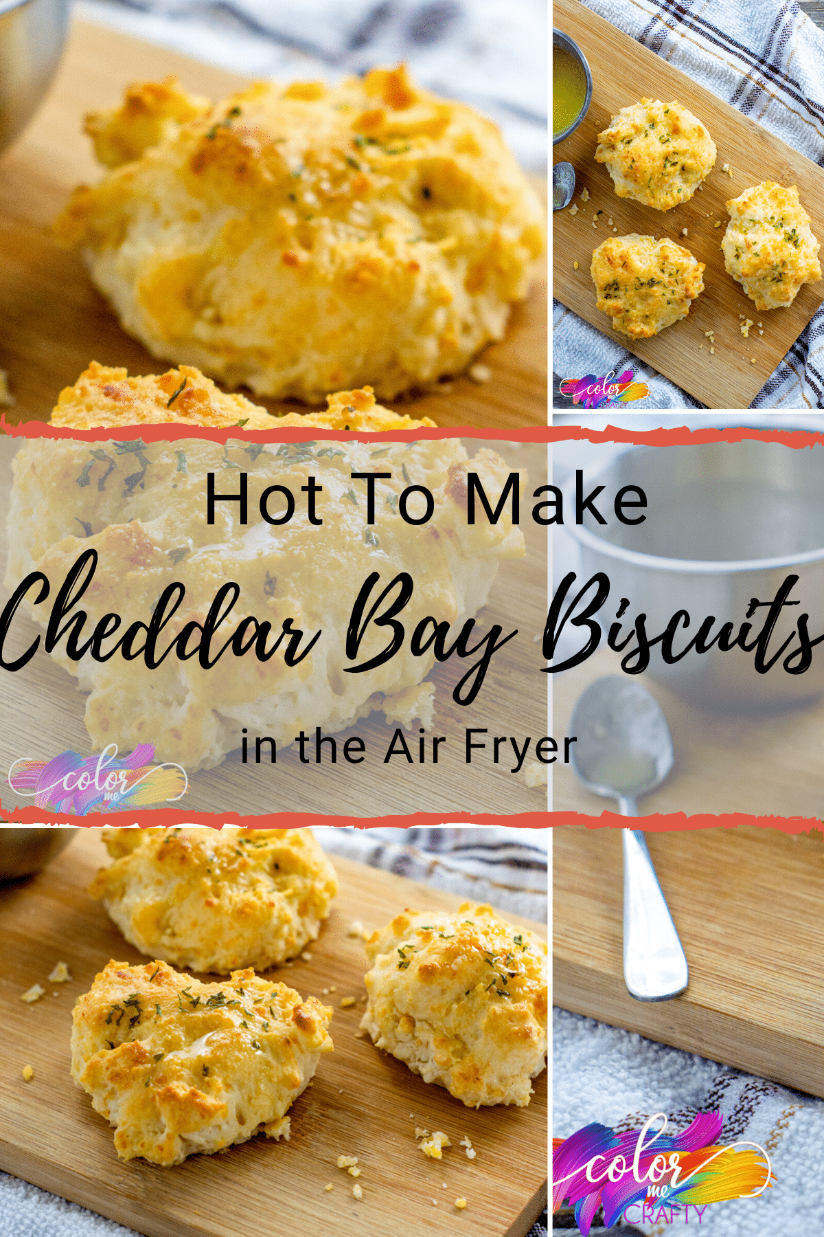 Copycat Red Lobster Cheddar Bay Biscuits In The Air Fryer ⋆ by Pink